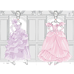 Megan Hess. Elegance варинант исполнения - 2 | Loft Concept в Липецке