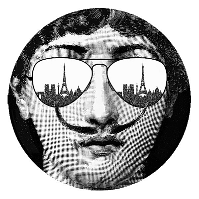 Декоративная тарелка Fornasetti 279 Декоративная тарелка Fornasetti 279