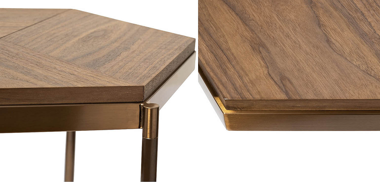 Приставной стол Hexagonal Side Table Приставной стол Hexagonal Side Table - Loft-Concept в Липецке