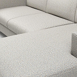 Мебельная ткань Шенилл серо-голубой цвет 142 см T4-47 варинант исполнения - 12 | Loft Concept в Липецке