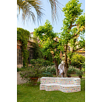 Дизайнерский модульный диван волнистой формы с цветным принтом Poltronova Superonda Sofa варинант исполнения - 44 | Loft Concept в Липецке