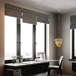 Люстра конусовидная с каскадом из разноцветных круглых подвесов Key Lustar варинант исполнения - 5 | Loft Concept в Липецке