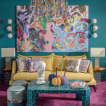 Homer Simpson in Paradise картина акрил на холсте варинант исполнения - 1 | Loft Concept в Липецке