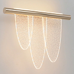 Бра с тремя элементами в форме лепестков и металлическим основанием DALI Tonin Casa варинант исполнения - 1 | Loft Concept в Липецке