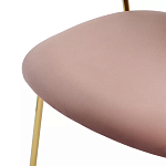 Стул Singer Chair без подлокотников Розовый Велюр варинант исполнения - 6 | Loft Concept в Липецке