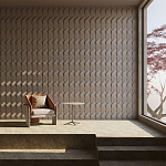 Гипсовая 3D Панель FERRUM варинант исполнения - 1 | Loft Concept в Липецке