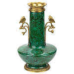 Фарфоровая ваза с малахитовым узором MALACHITE варинант исполнения - 1 | Loft Concept в Липецке