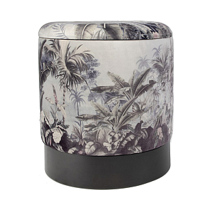 Пуф PUF Jungle Print plants