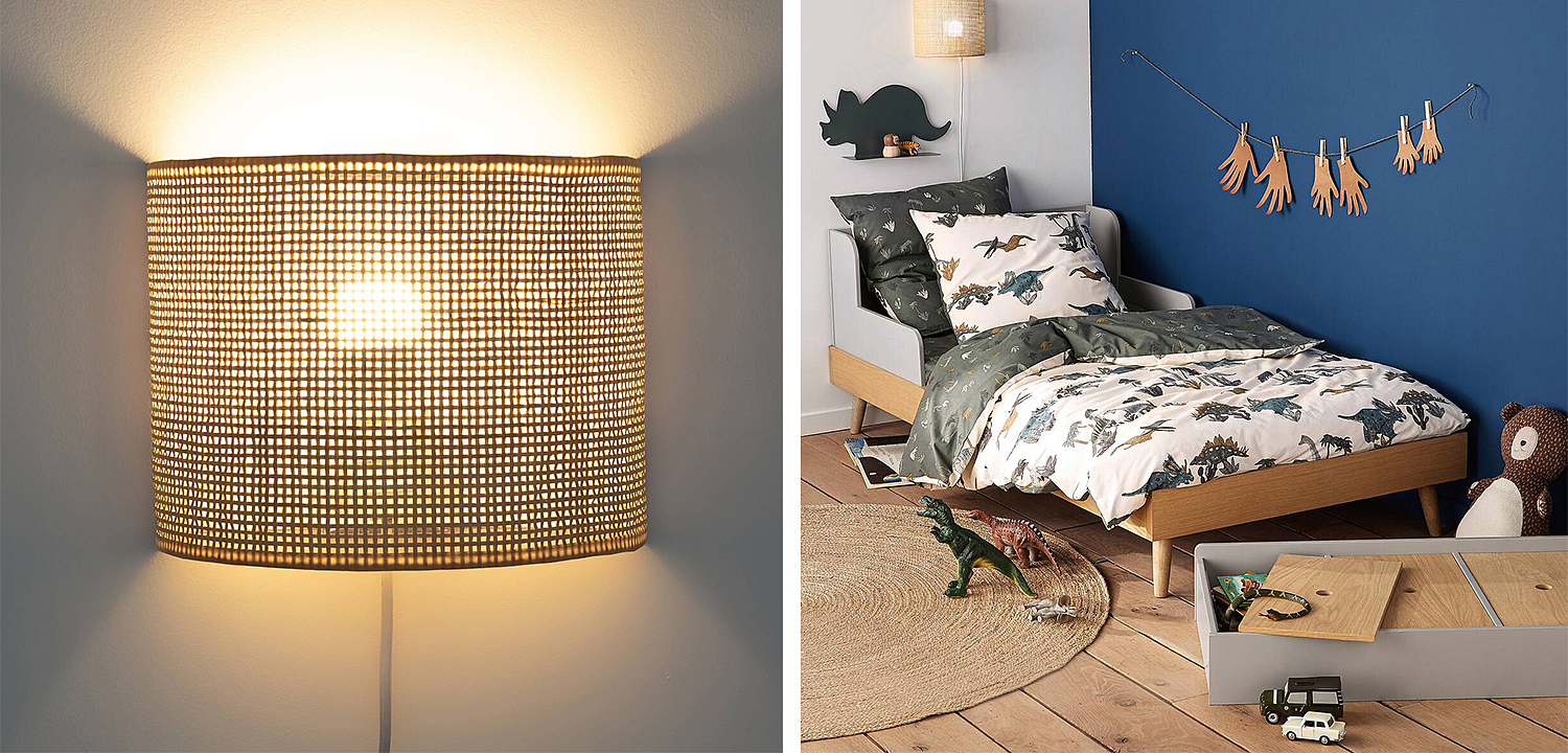 Бра Ottar Wicker Bamboo Cane beige Бра Ottar Wicker Bamboo Cane beige - Loft-Concept в Липецке