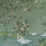 Обои ручная роспись Harpsden blue варинант исполнения - 1 | Loft Concept в Липецке