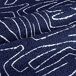 Мебельная ткань Букле синий цвет 140 см T3-8 варинант исполнения - 1 | Loft Concept в Липецке