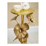 Столик приставной из металла с основанием в виде цветочной композиции Flower Arrangement Table варинант исполнения - 6 | Loft Concept в Липецке