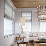 Люстра трехъярусная с декором из круглых деревянных бусин с кисточками Gray Brown Wooden Beads Chandelier варинант исполнения - 4 | Loft Concept в Липецке