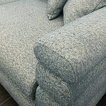 Дизайнерский Диван Lancaster Серо-голубое букле варинант исполнения - 1 | Loft Concept в Липецке