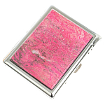 Портсигар с газовой зажигалкой из натурального камня Родонит Stone Cigarettes Cases варинант исполнения - 1 | Loft Concept в Липецке