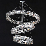 Хрустальная Люстра Элизабет из трех колец Хром  варинант исполнения - 1 | Loft Concept в Липецке