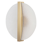 Бра с белым матовым стеклянным плафоном круглой формы Soft Glow Harmony варинант исполнения - 3 | Loft Concept в Липецке