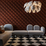 Гипсовая 3D Панель AZTECA варинант исполнения - 1 | Loft Concept в Липецке