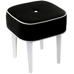 Квадратный мягкий пуф на белых ножках Winton Pouf Square варинант исполнения - 9 | Loft Concept в Липецке