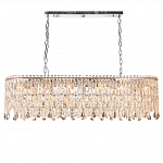 Люстра овальная с хрустальными подвесками Roul Crystal Light варинант исполнения - 4 | Loft Concept в Липецке