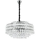 Люстра с хрустальными подвесками в виде капель Antoine Crystal Drops Chrome Chandelier 16 варинант исполнения - 2 | Loft Concept в Липецке