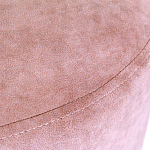 Банкетка овальная пыльно-розовый велюр на 4-х металлических ножках золотого цвета SANJAY варинант исполнения - 5 | Loft Concept в Липецке