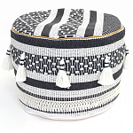 Пуф  Black and White Ornament варинант исполнения - 1 | Loft Concept в Липецке