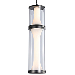 Подвесной светильник со стеклянным плафоном Trina Flask Black Hanging Lamp варинант исполнения - 3 | Loft Concept в Липецке