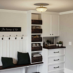 Потолочный светильник со стеклянным плафоном в виде купола Quoizel варинант исполнения - 16 | Loft Concept в Липецке