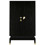 Платяной шкаф Elsa Dreams Black с 2-мя фасадами варинант исполнения - 5 | Loft Concept в Липецке