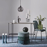 Подсвечник фигурный голубой Bright Accent 33 см варинант исполнения - 4 | Loft Concept в Липецке