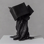 Скульптура «Окаменелый рост», Черный объект варинант исполнения - 1 | Loft Concept в Липецке