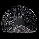 Бра из текстурированного прозрачного стекла с изогнутым краем Textured Glass  варинант исполнения - 7 | Loft Concept в Липецке