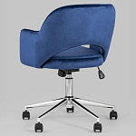 Кресло для компьютерного стола Veloury Blue варинант исполнения - 6 | Loft Concept в Липецке