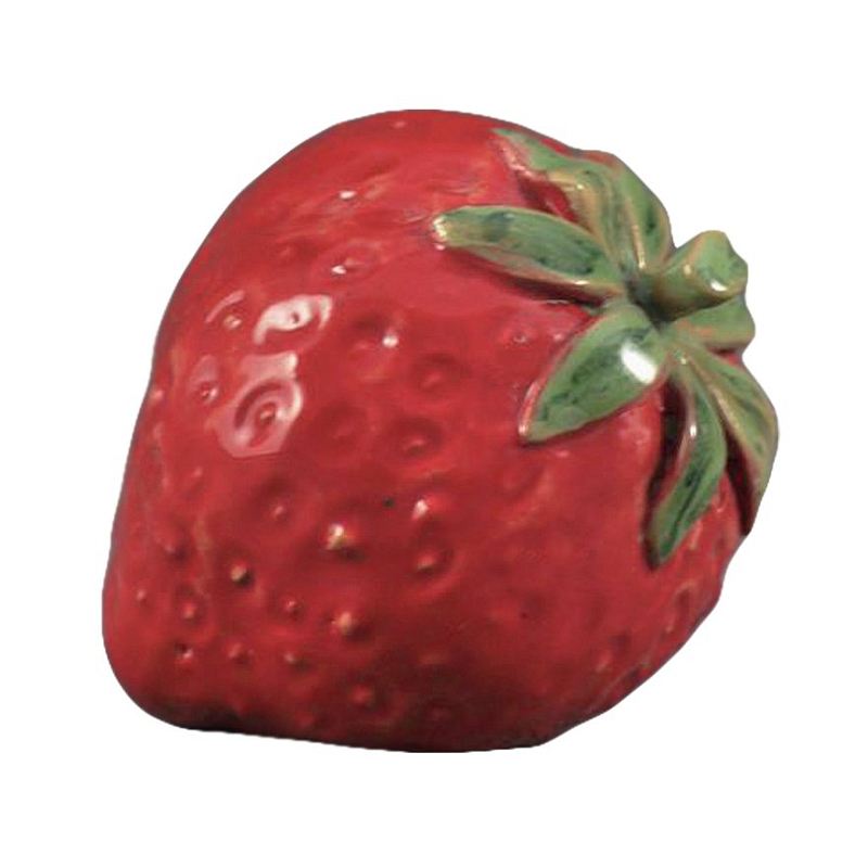 Статуэтка Porcelain Strawberries Красный Зеленый Статуэтка Porcelain Strawberries Красный Зеленый в Липецке | Loft Concept
