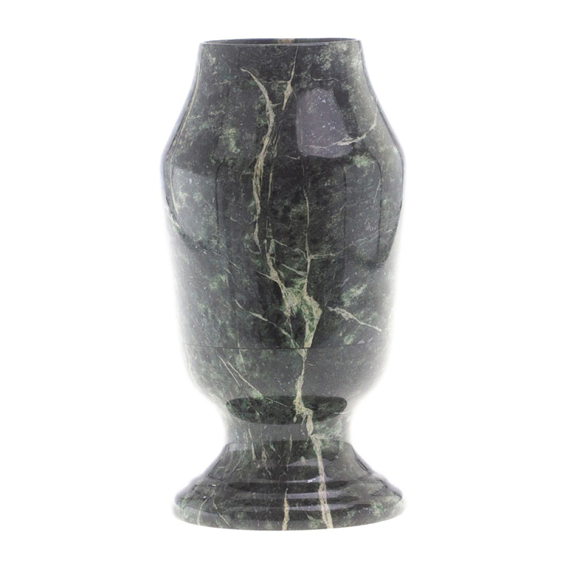 Ваза декоративная из камня змеевик Vase Serpentine Змеевик Ваза декоративная из камня змеевик Vase Serpentine Змеевик в Липецке | Loft Concept