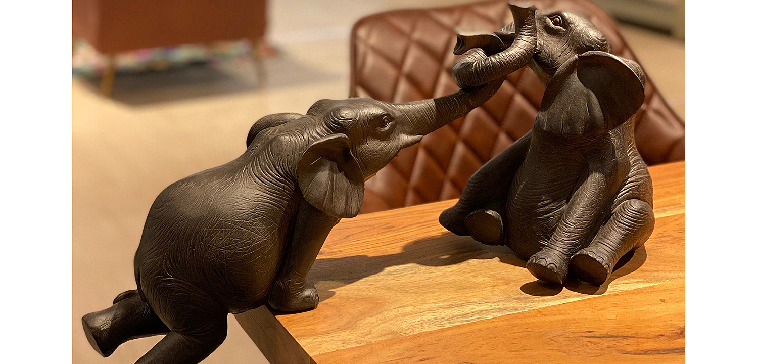 Статуэтка Two Elephants Статуэтка Two Elephants - Loft-Concept в Липецке