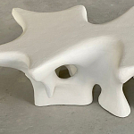 Кофейный стол природной формы Sirius White Coffee Table варинант исполнения - 1 | Loft Concept в Липецке