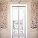 Обои ручная роспись Earlham Almost Mauve варинант исполнения - 3 | Loft Concept в Липецке