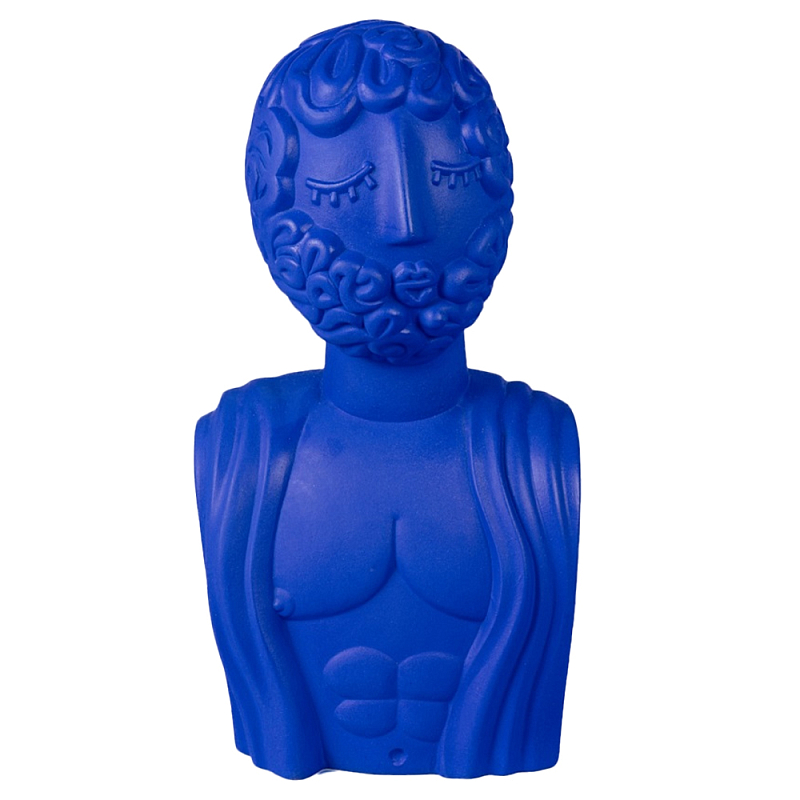 Скульптура Seletti Bust Man Blue Синий Скульптура Seletti Bust Man Blue Синий в Липецке | Loft Concept