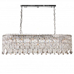 Люстра овальная с хрустальными подвесками Roul Crystal Light варинант исполнения - 6 | Loft Concept в Липецке