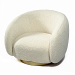 Кресло Bear Белое букле варинант исполнения - 2 | Loft Concept в Липецке