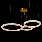 Люстра с 3-мя кольцами из натурального камня Minerals of Light варинант исполнения - 2 | Loft Concept в Липецке