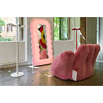 Дизайнерское плюшевое розовое кресло в форме руки Poltronova Joe Plush Taffy Pink Armchair варинант исполнения - 5 | Loft Concept в Липецке