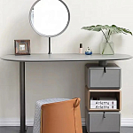 Консоль с зеркалом и  3-мя вращающимися ящиками Eloida варинант исполнения - 3 | Loft Concept в Липецке