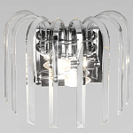 Бра цвета никель с изогнутыми хрустальными элементами Radiant Ribbons варинант исполнения - 2 | Loft Concept в Липецке