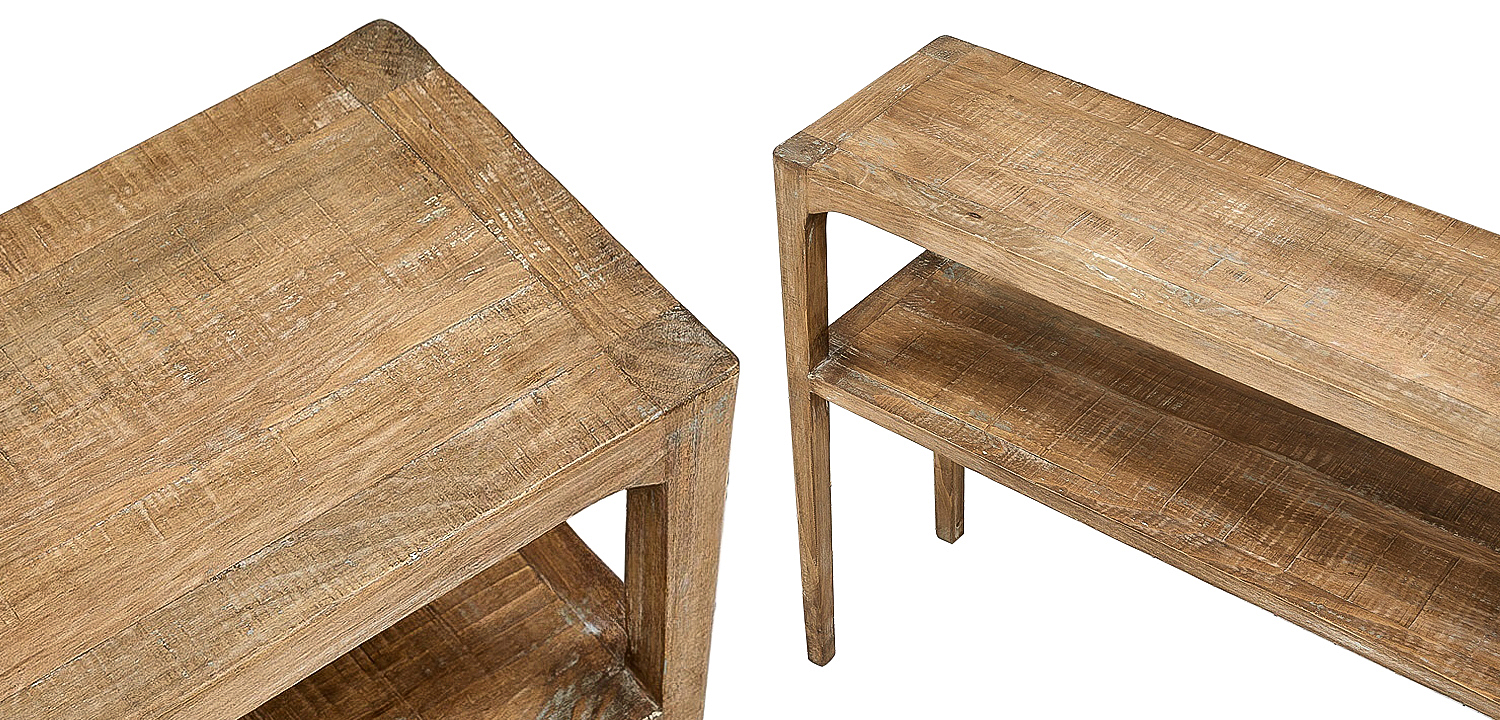 Консоль деревянная Reynaud Wood Console Table Консоль деревянная Reynaud Wood Console Table - Loft-Concept в Липецке