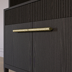 Стеллаж Primo с ящиками Темный орех варинант исполнения - 5 | Loft Concept в Липецке