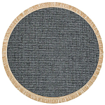 Ковер круглый из комбинированного состава Weasel Corner варинант исполнения - 1 | Loft Concept в Липецке