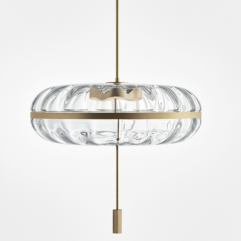 Люстра Gallotti Radice Jolie Прозрачное Стекло Золотой Люстра Gallotti Radice Jolie Прозрачное Стекло Золотой в Липецке | Loft Concept